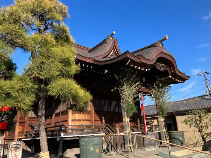 安方神社の本殿・本堂