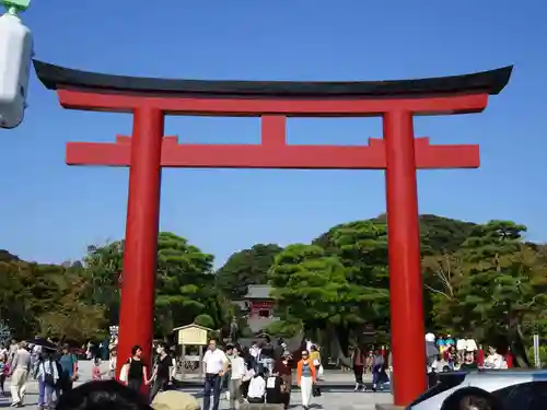 鶴岡八幡宮の鳥居