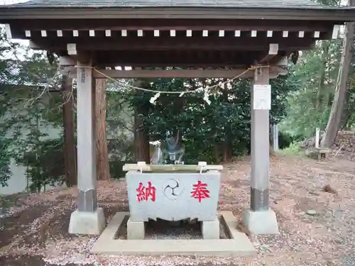椙山神社の手水舎