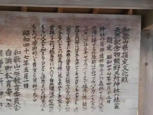 熊野三所神社の御朱印