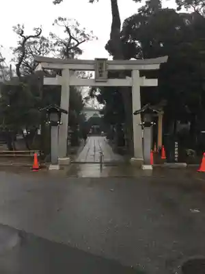 菊田神社の鳥居
