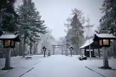 鷹栖神社の景色