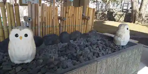 上川神社の手水舎
