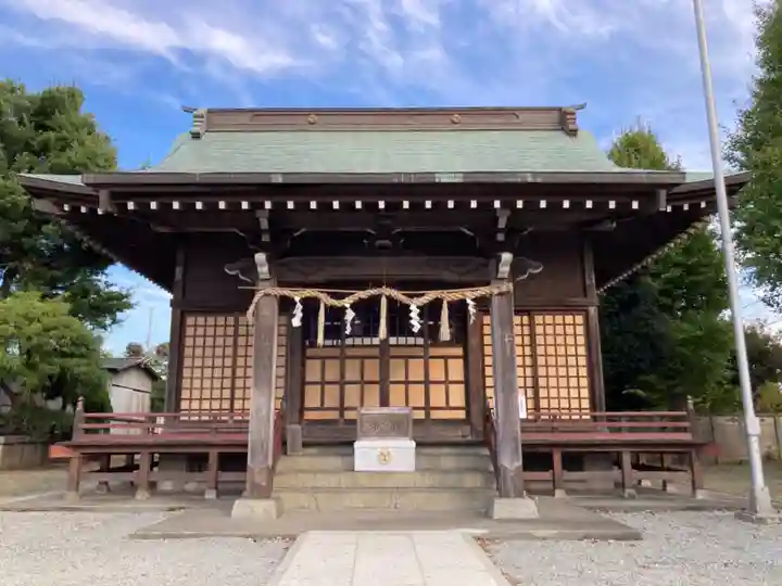 諏訪神社の本殿・本堂