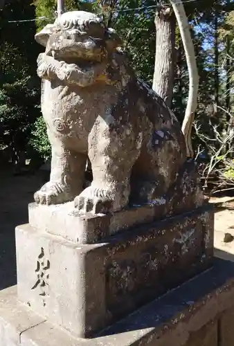 椿ノ海　水神社の狛犬