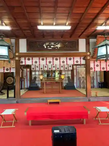 宇多須神社の本殿・本堂