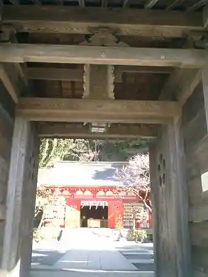 荏柄天神社の山門・神門