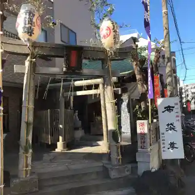 深川稲荷神社の鳥居
