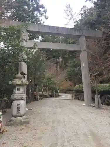  川上山若宮八幡宮の鳥居