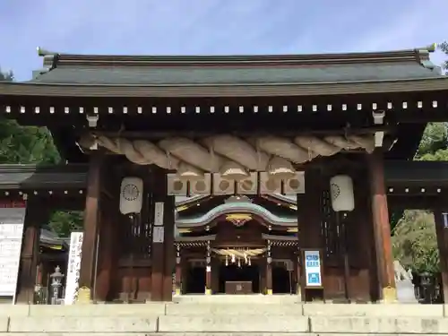 速谷神社の山門・神門