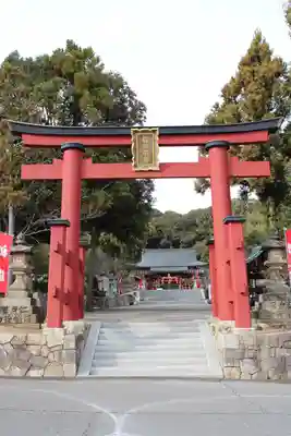 龍田大社の鳥居
