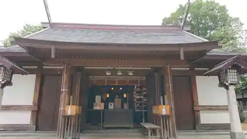 代田八幡神社の本殿・本堂