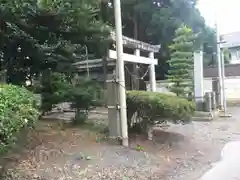 鶏峯神社の鳥居