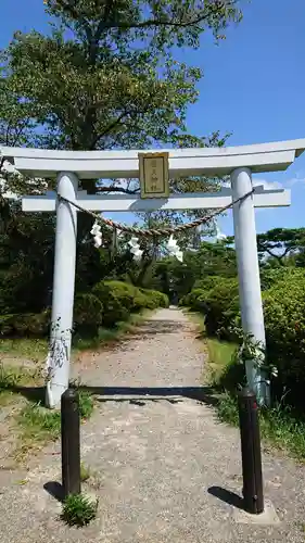 霊犬神社の鳥居