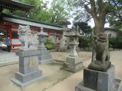 宇美八幡宮の狛犬