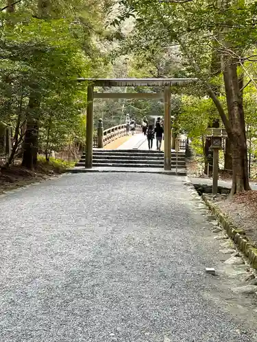 伊勢神宮内宮（皇大神宮）の鳥居