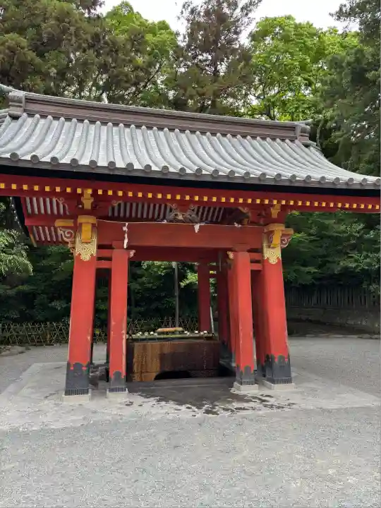 鶴岡八幡宮の手水舎