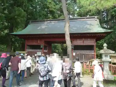 出羽神社(出羽三山神社)~三神合祭殿~の山門・神門