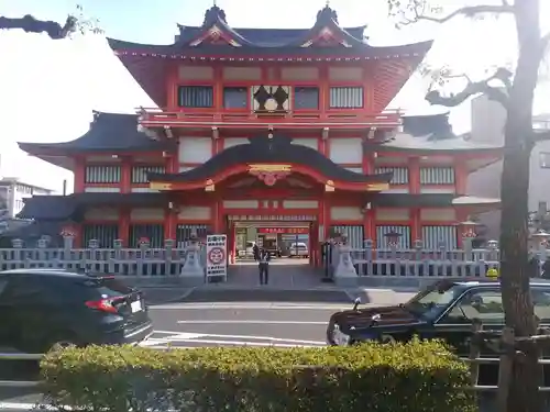 射楯兵主神社の山門