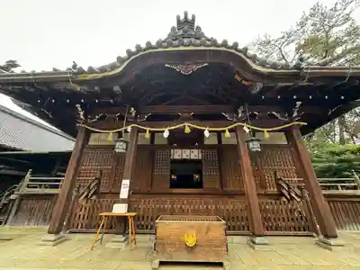 諏訪神社の本殿・本堂