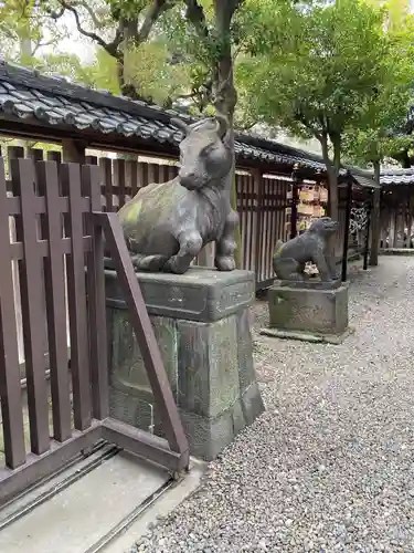 牛嶋神社の狛犬