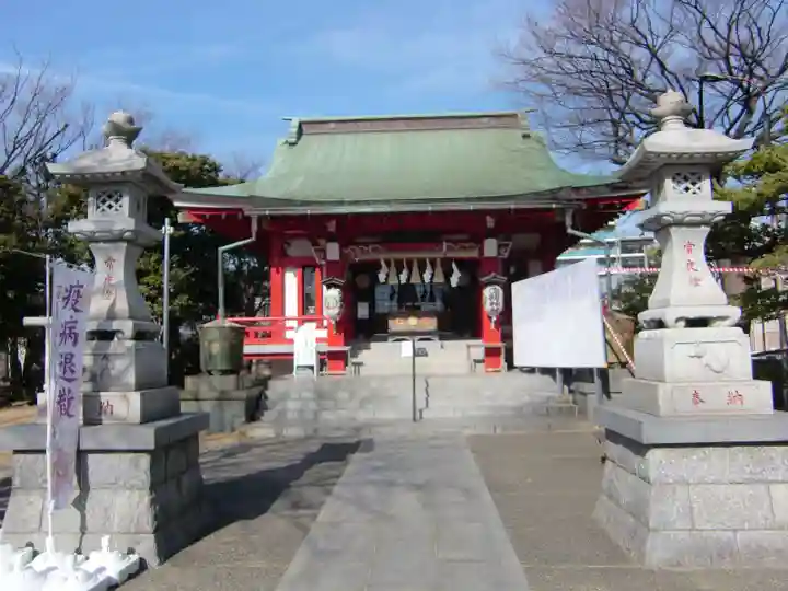 当代島稲荷神社の本殿・本堂