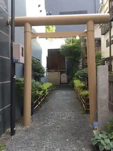 天祖神社の鳥居
