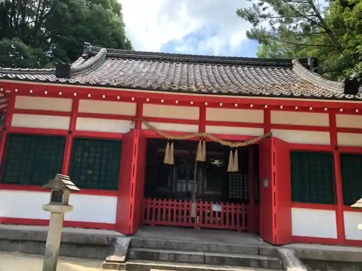 久度神社の本殿・本堂