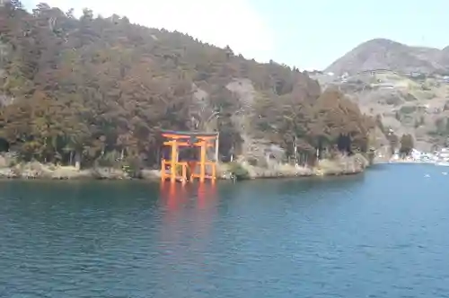 箱根神社の景色