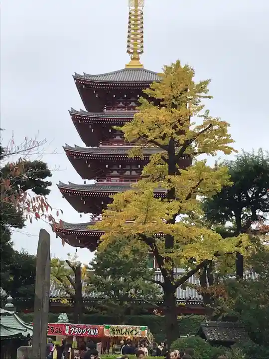題経寺(柴又帝釈天)の塔