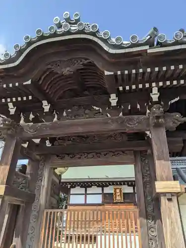 大念佛寺の山門