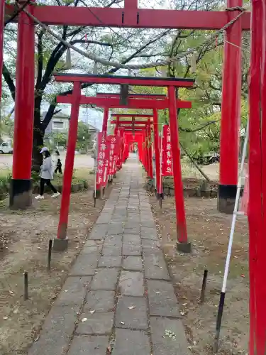 於菊稲荷神社(群馬県)