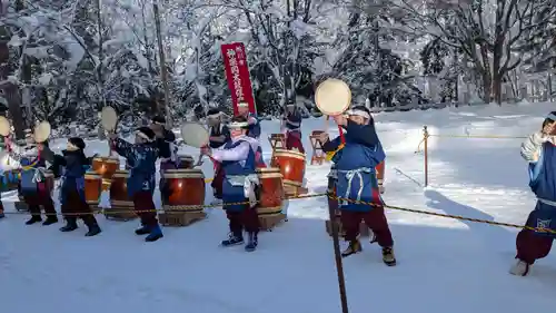 上川神社の初詣