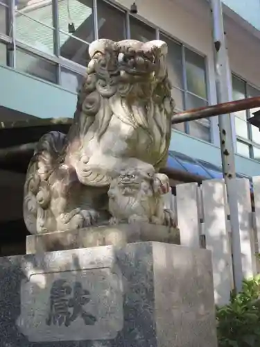 深川神明宮の狛犬