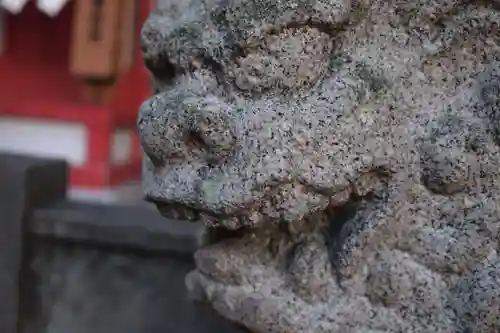 小梳神社の狛犬