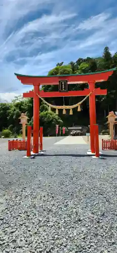 釣石神社の鳥居