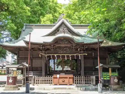 谷保天満宮の本殿・本堂