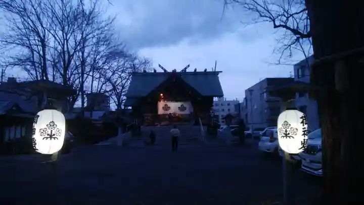 札幌諏訪神社の本殿・本堂
