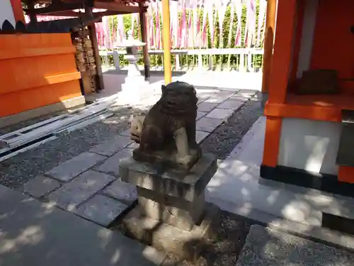 種貸社（住吉大社末社）の狛犬