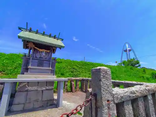 神明社（光明寺石原）の本殿・本堂