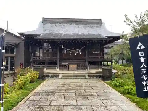 日吉八王子神社の本殿・本堂