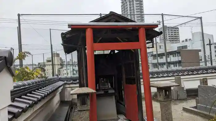 心眼寺の鳥居