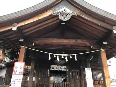 於保多神社の本殿・本堂