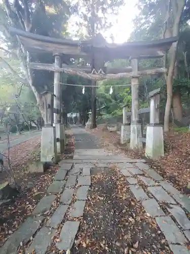 會津比賣神社の鳥居