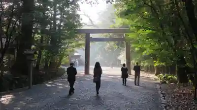 伊勢神宮内宮(皇大神宮)の鳥居