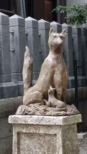 星川杉山神社の狛犬