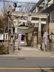 小野照崎神社の鳥居