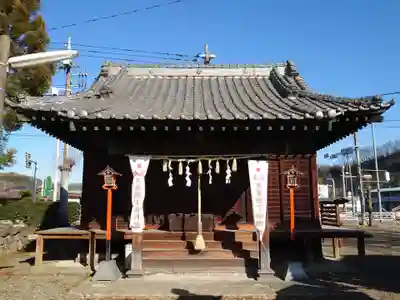 諏訪神社の本殿・本堂