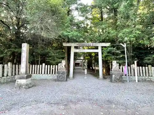 久間田神社の鳥居