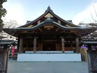 湯島天満宮の本殿・本堂